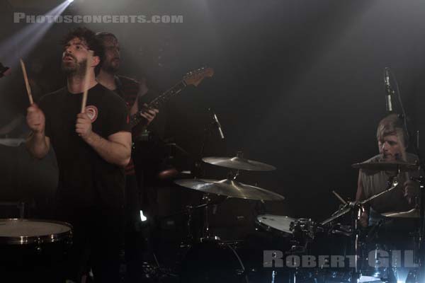 FOALS - 2012-12-13 - PARIS - La Maroquinerie - Yannis Philippakis - Jimmy Smith - Jack Bevan